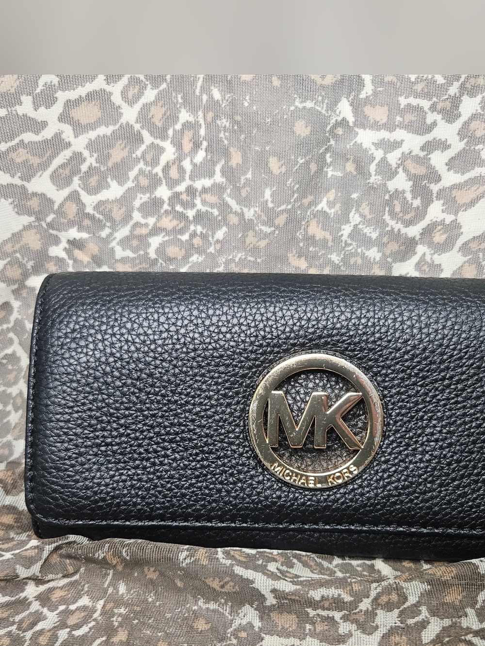 Michael Kors Black Fulton Wallet